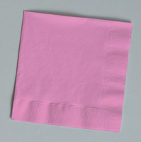 Discounted Candy Pink Beverage Paper Napkins - Posh Party Supplies
