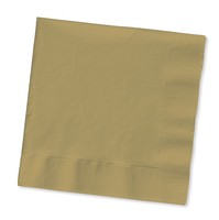 Glittering Gold Luncheon Napkins - Posh Party Supplies
