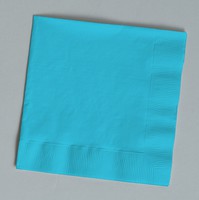 Bermuda Blue Dinner Napkins - Posh Party Supplies