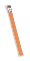 Disposable Sunkissed Orange Lightweight Plastic Tablecloths Roll - Posh Party Supplies