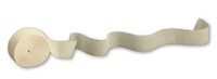 Ivory 81' Solid Crepe Streamer - 12 per Case