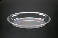 Disposable 14"x 25" Clear Plastic Square Tray -Posh Party Supplies
