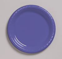 Purple 6.75" Plastic  Dessert Plates- 240 Plates