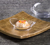 Disposable 2.5 oz Ocean Blue Plastic Relish Mini Dish -Posh Party Supplies