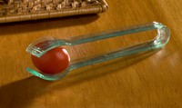 Disposable 4.5" Sea Green  Plastic Diamond Mini  Tweezer Tong -Posh Party Supplies