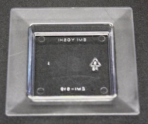 Disposable 3 " Clear Plastic Square Mini Dish -Posh Party Supplies
