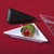 Disposable 2" White  Plastic  Triangle  Mini  Dish  -Posh Party Supplies