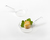 Disposable 3.10"x.5" Clear Plastic Round Mini Frying Pan -Posh Party Supplies