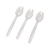 Clear Full Size Tea Plastic Spoons  - Posh Party Supplies