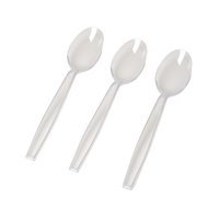 Clear Plastic Tea Spoons  - Posh Party Supplies