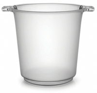 Plastic Clear 1 Gallon Ice Bucket  - Posh Party Supplies