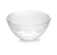 Clear 60 Oz. Plastic Bowl  - Posh Party Supplies