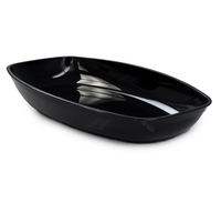 Clear 1 Qt. Luau Plastic Bowl - 50 Plastic Bowls