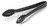 Plastic Black 9" Scalloped Tongs HD  - Posh Party Supplies