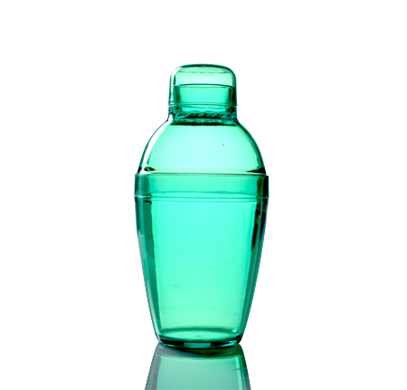 Plastic Green 10 Oz. Cocktail Shaker  - Posh Party Supplies
