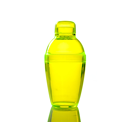 Plastic Yellow 14 Oz. Cocktail Shaker  - Posh Party Supplies