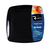 Elegant Black 5.5" Square Plastic Dessert Plate - 120 Square Plates