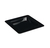 Plastic Black 3" x 3" Tiny Trays  - Posh Party Supplies