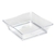 Plastic Clear 2.25" x 2.25" Tiny Trays  - Posh Party Supplies