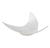 Plastic White 3.75" x 3.75" Tiny Twists  - Posh Party Supplies