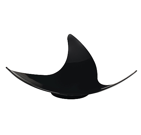 Plastic Black 3.75" x 3.75" Tiny Twists  - Posh Party Supplies