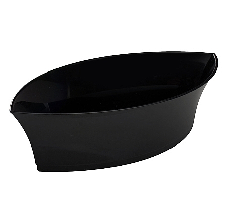 Plastic Black 4.5" x 2.3" Tiny Treasures  - Posh Party Supplies