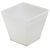 Plastic White 2 Oz. Tiny Cube  - Posh Party Supplies