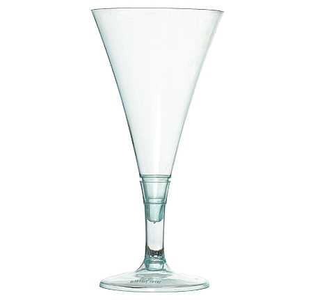 Plastic Green Tiny Champagne Flute  - Posh Party Supplies