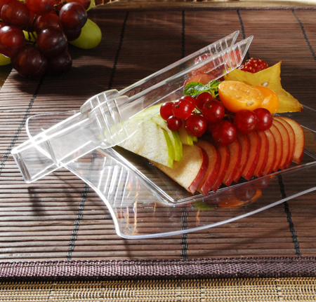 Black 5.5" Tiny Tweezers - 200 Plastic Bowls