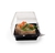 Clear 2.25" x 2.25" Tiny Dome Lid PET - 1000 Pieces per Case