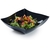 Elegant Black 64 oz. Serving Plastic Wave Bowl  - Posh Party Supplies