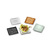 Elegant Plastic Contemplate White 2.5" Appetizer Dishes - PoshPartySupplies.com