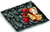 Elegant Plastic Contemplate Black 6.25" Dessert Plates - PoshPartySupplies.com