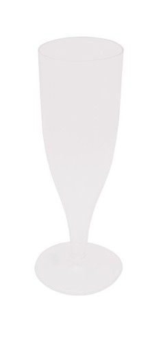 Disposable Clear 4 Oz Plastic Champagne Glasses - Posh Party Supplies