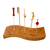 Bamboo Skewer 14 Slot Skewer Holder - 10 Trays