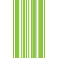 Fresh Lime Stripe 3 Ply Guest Napkins