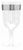 Silver Trim 6 oz Wine Plastic Cups - Posh Party Supplies