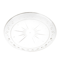 Elegant Clear 6" Round Plastic Plates  - Posh Party Supplies