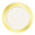 Crystal Collection Ivory & Gold Party Package - Wedding Package for 60 - Posh Party Supplies