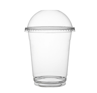 Plastic 16 oz. PET Drinking Cups with Dome Lids - Posh Party Supplies