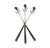 Elegant Silver 6" Tiny Plastic Taster Spoons - Posh Party Supplies