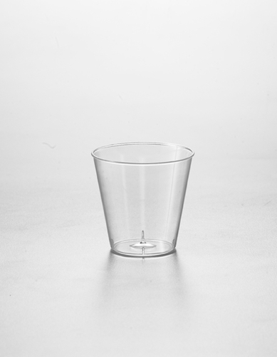 Disposable Clear 1 Oz Whisky Plastic Shot Glass - Posh Party Supplies
