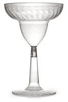 Elegant Plastic 12 oz. Margarita Glass - 144 Plastic Margaritas