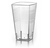 Fancy Clear 16 oz. Plastic Square Tumblers - Posh Party Supplies