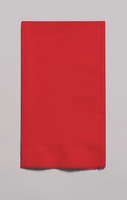 Disposable Classic Red Paper Dinner Napkins - 600 Red Napkins