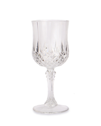 Crystal like Elegant Plastic 8 oz. Wine Glass