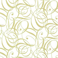 Pretty Celebration Gold Designer Cocktail Napkins - Posh Party Supplies