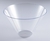 Disposable Clear Disposable Round Plastic 96 Oz. Serving Bowl - Posh Party Supplies
