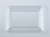 Disposable Clear Plastic Serving 11" x 16" Trays - Posh Party Supplies
