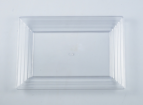Disposable Clear Plastic Serving 11" x 16" Trays - Posh Party Supplies